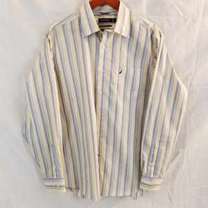 Nautica Long Sleeve Button Down Dress Shirt